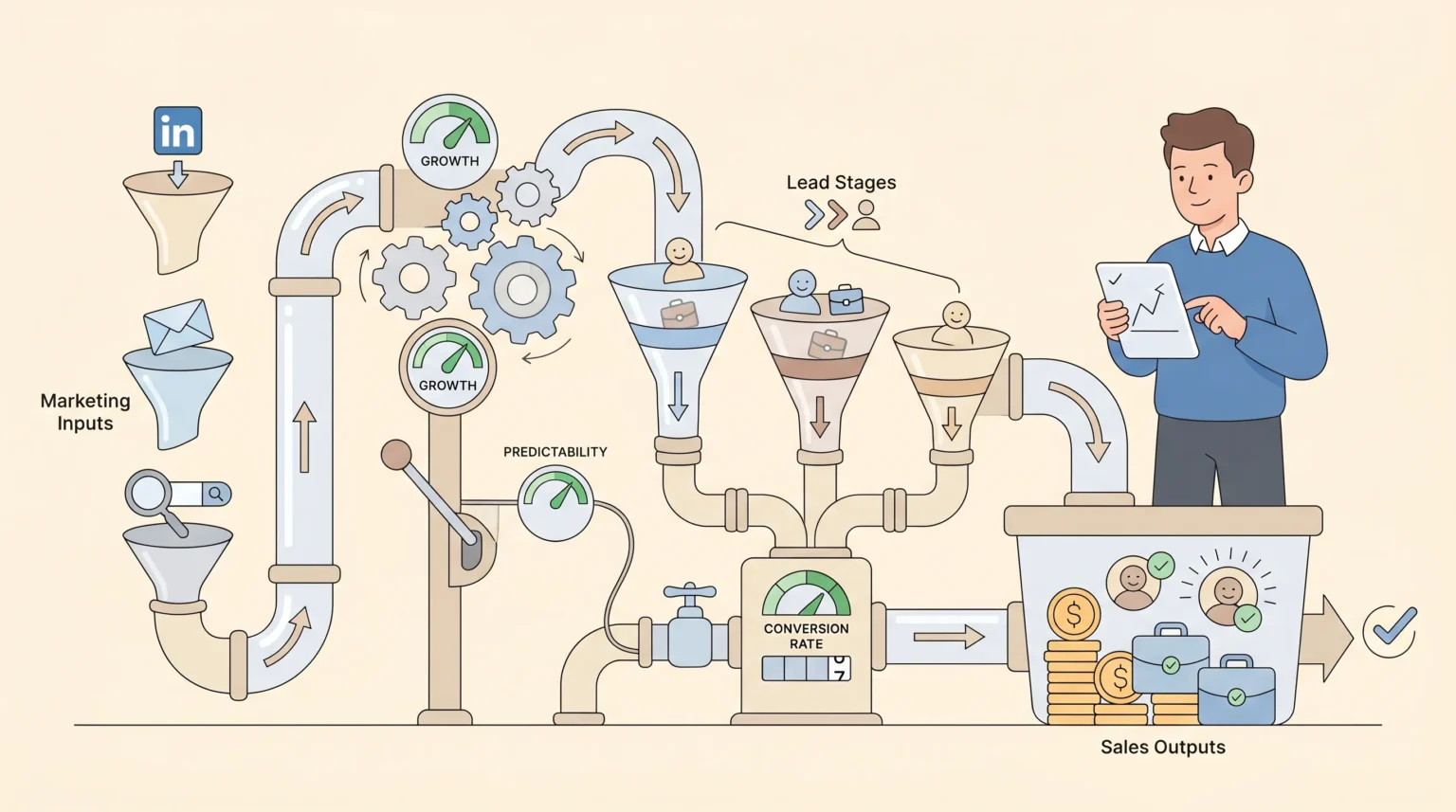 B2B online marketing die voorspelbare groei oplevert - Main Image