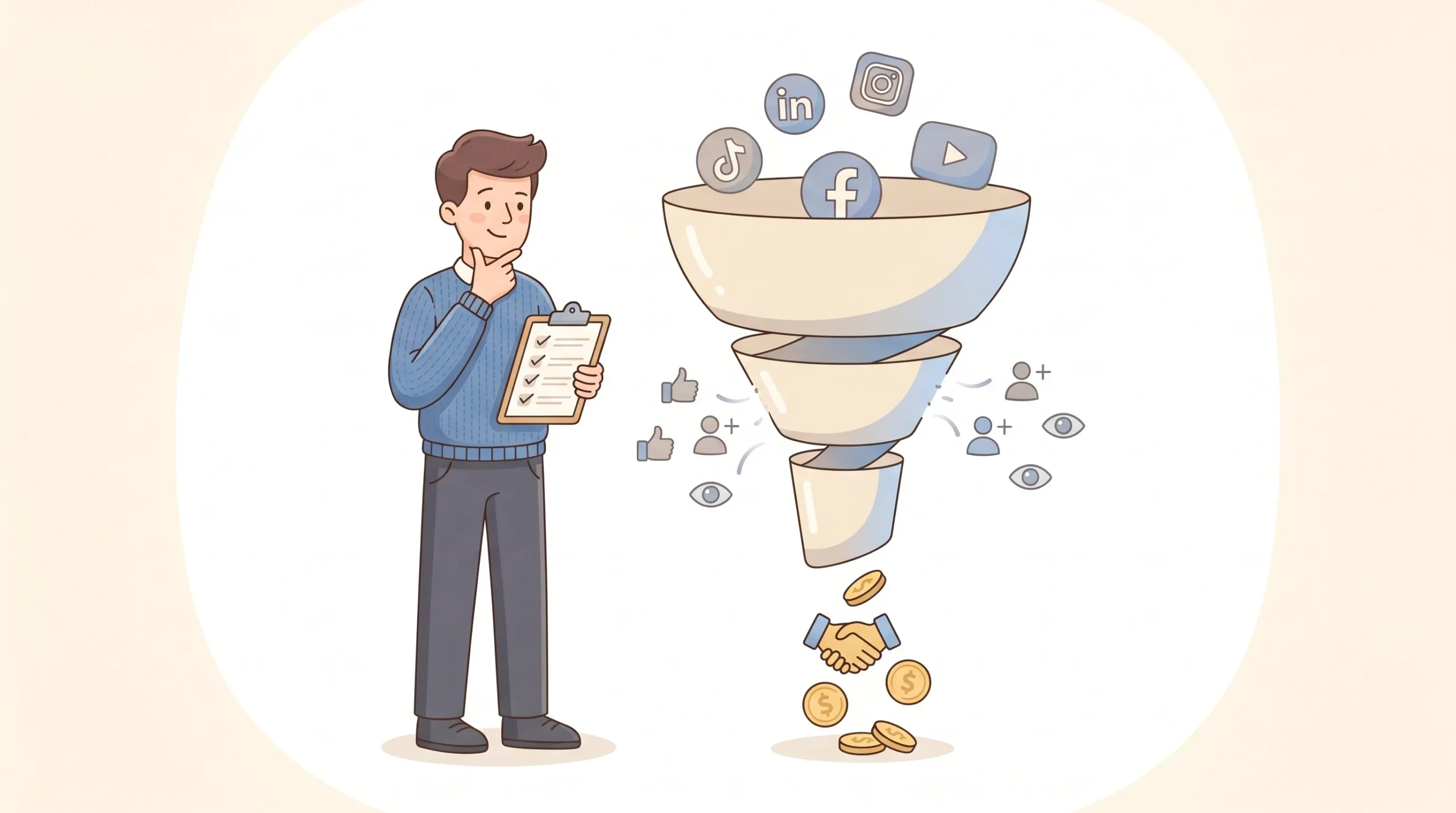 Social media marketing uitbesteden met duidelijke KPI’s - Main Image