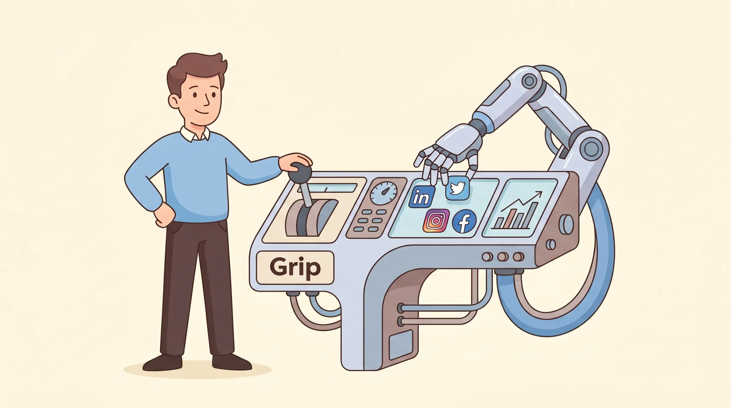 Socialmedia uitbesteden zonder grip te verliezen - Main Image