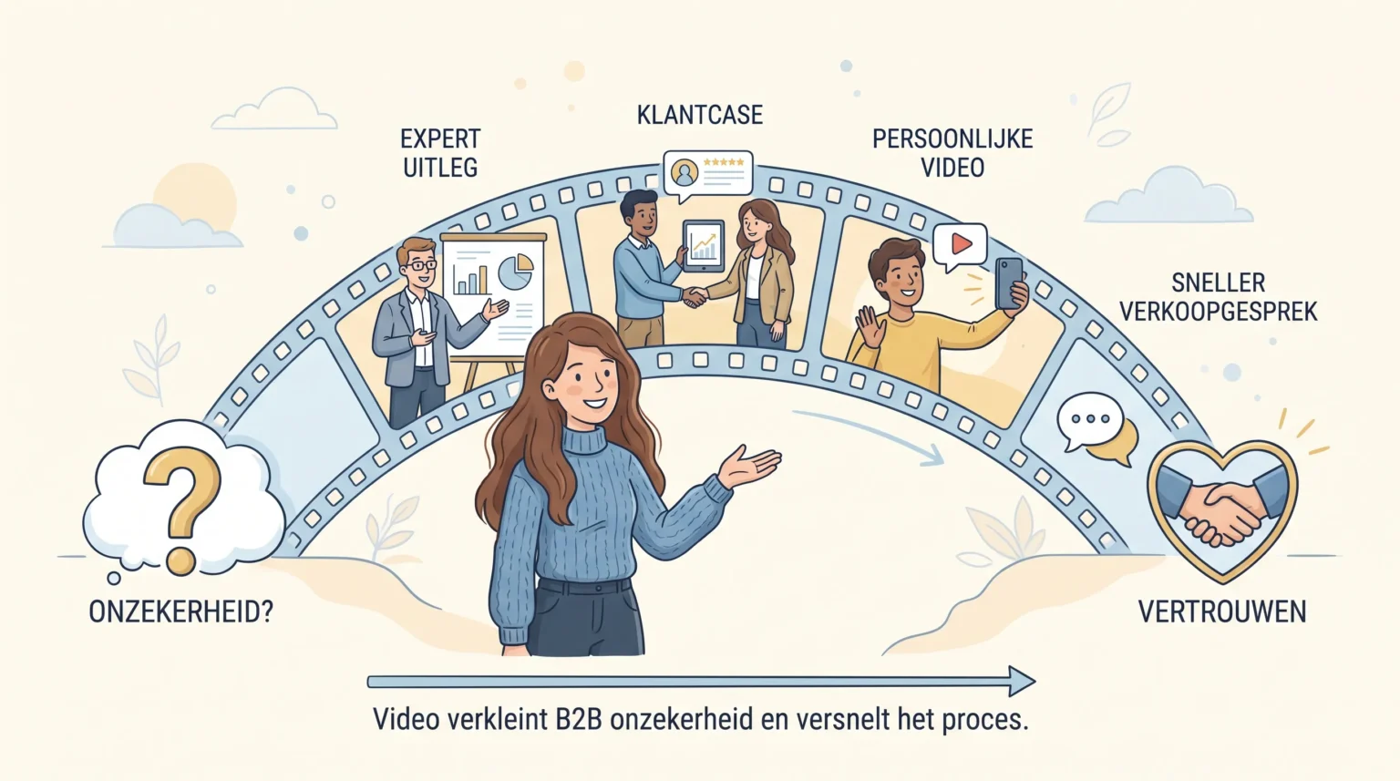 Video marketing voor B2B die vertrouwen versnelt - Main Image